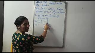 Adding 2 digit number with 2 digit@Genius math