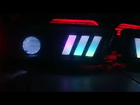 Headlamp Custom Mitsubishi Gallant VR4 Mustang Style