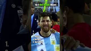 Top 5 Best Penalty Misses in Football