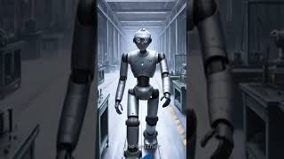 A robot meticulously examines a single leaf.#heartwarmingstories #inspirationalstory #reallifestory