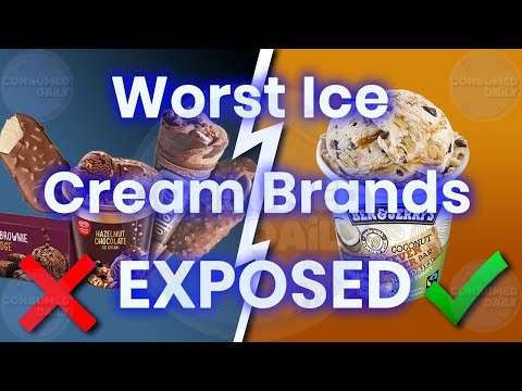 6 Ice Cream Brands To AVOID At ALL Costs! (And 2 That Is Safe!)
