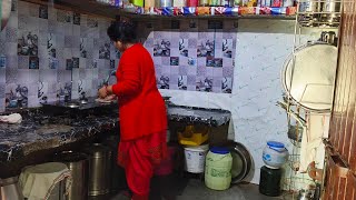 Winter Morning Cleaning Vlog The water is so cold in winter that I don't feel like working. India...