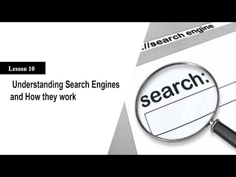 Understanding Search Engines and How they work