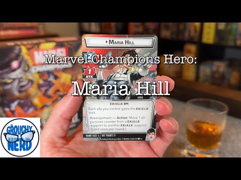 Marvel Champions Hero Maria Hill
