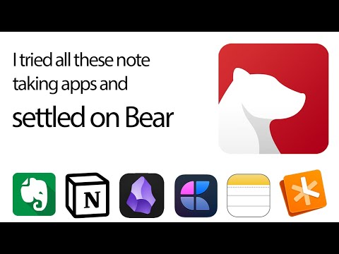 I tried all mainstream note taking apps and I settled on Bear