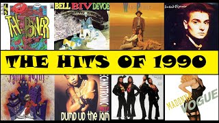 The Hits Of 1990 - Best Selling 90s songs - Greatest Music Nineties - Chart Playlist