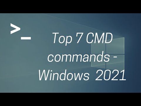 Top 7 Windows Commands - 2021