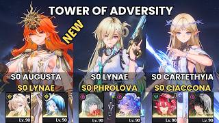 S0 Lynae Augusta Shorekeeper x Cartethyia Ciaccona Wuwa Toa | Tower of Adversity 3.0 Wuthering Waves