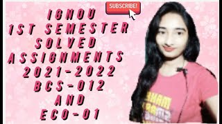 #ignou 1st sem all solved assignment in onevideo#solved_assignement_2021_2022 #arpitashilpi watchnow