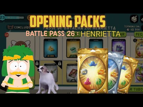 OPEN BATTLE PASS 26 HENRIETTA | Rewards - Phone Destroyer