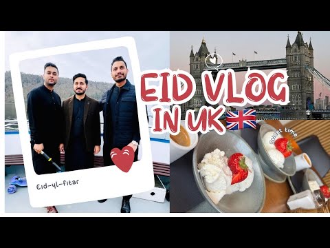 Eid in the UK with Friends 🇵🇰🇬🇧| Desi Students Celebrating EiD UK international student vlog