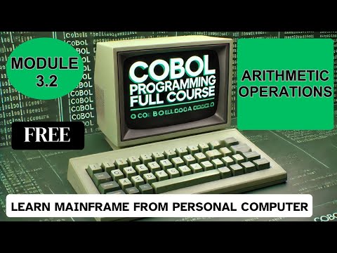Module 3.2:  COBOL Arithmetic Operations | COBOL Programming Full Course