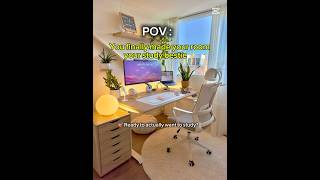 How I made my room actually motivate me to study #studybetter #studysmarter #studygoals #studyideas