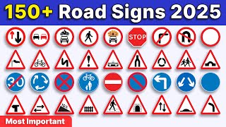 150+ Road Sign Questions for Theory Test 2025 UK (All Road Signs UK🚦) - Must Watch!
