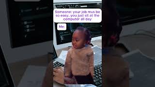 When People Think Programming is Just Typing Random Keys  #shorts #funny #memes #shortvideo