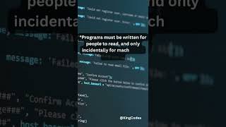 Inspirational quotes for programmers || Kingcodes || #programming  #quotes