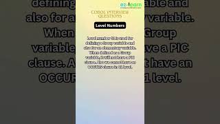 🧠 COBOL Data Division: Understanding PICTURE, USAGE, VALUE! 💻 #mainframe #ezlearnglobal