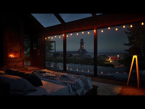 Rainy Night Ambience | Relaxing Rain Sounds for Sleep, Study & Work
