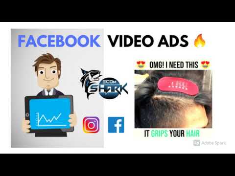 I will design shopify facebook video ad for your dropshipping product