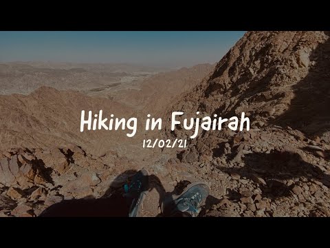 Hiking in Fujairah | Teena Bhatia