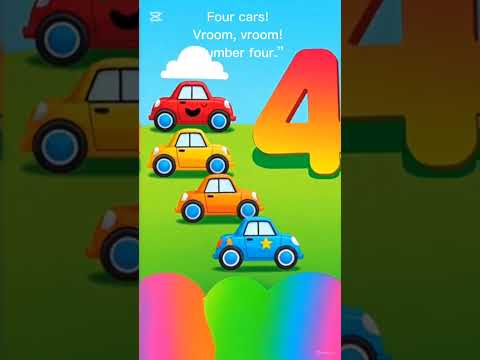 Learn Numbers 1 to 10 | Fun Counting  for Kids 🦆🍎 #kidsshorts #kidsshirts #counting #youtube