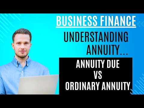 UNDERSTANDING ANNUITY. How to Solve Ordinary Annuity and Annuity Due