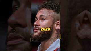 NEYMER JR OVER THE YEAR 🇧🇷🔥#football #footballevolution #shorts