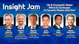 🔵 AI & Economic Value: Where AI Challenges (& Expands) Human Expertise | #ExpertPanel