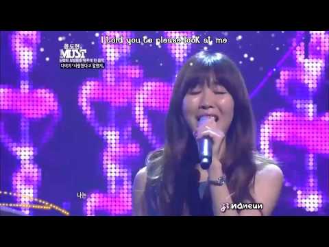 Davichi - Cry For Love LIVE [eng sub + roman]