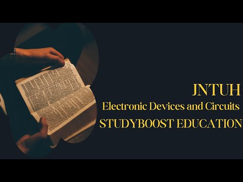 Electronic Devices and Circuits|| MOST IMPORTANT QUESTIONS || IMPORTANT QUESTIONS|| JNTUH R22