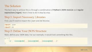 How to Select Specific Records from JSON Data Using Python and Regex