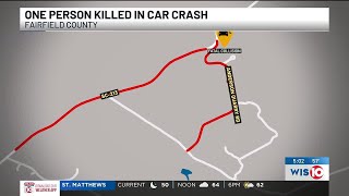SCHP: 1 killed in Fairfield County crash
