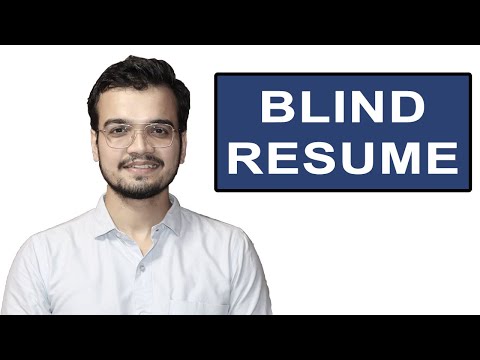 How to Blind Resumes