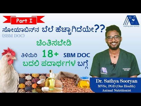 Soya Bean Meal DOC Replacement in Poultry Feed - Part 1(Kannada)| SBM Alternative |Cheap Feed Source