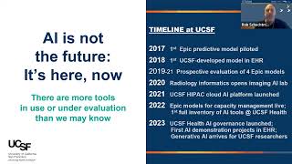 UC Tech 2023 - Evaluating Health AI for Trustworthiness  The path from principles to governance