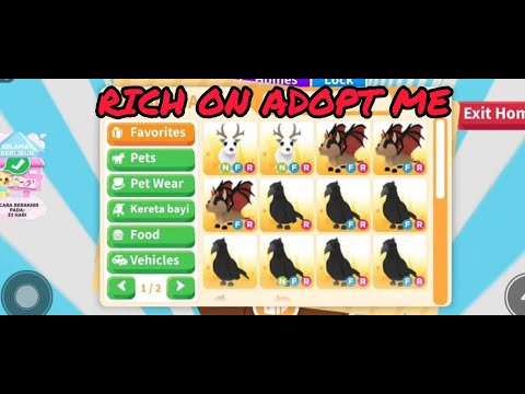 🤑 ADOPT ME INVENTORY TOUR!! 🫧🧘‍♀️🗽 Its Salimperry ( Part 2 )