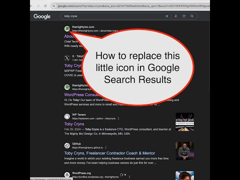 How to Update and Replace Your Favicon Icon in Google Organic Search Results