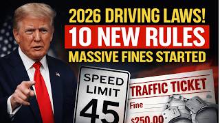 10 Driving Laws Just Changed in 2026 — Most Drivers Miss #4, New Rules Every Driver Must Follow