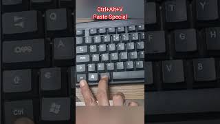 Paste special  shortcut #computer #computereducation #computerscience #computerknowledge