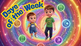 Days of the Week Song for Kids | Learn Monday to Sunday with Luki & Leo | Nursery Rhyme | Kids Songs