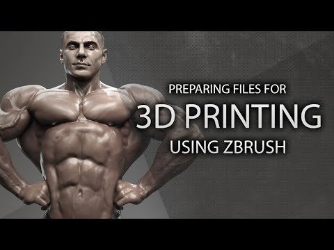 3D Printing using ZBrush - Rafael Brandao Statue Part 01