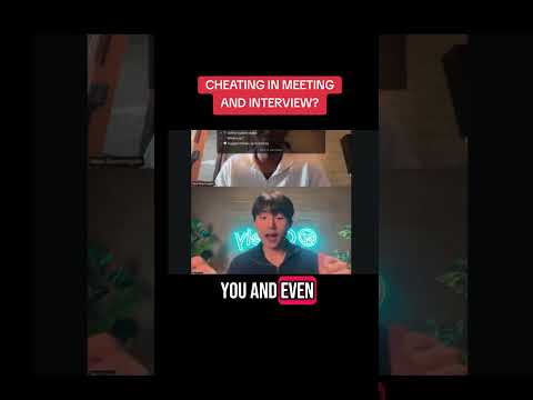 Cheating in meeting and interview? it's happening #aihacks #tipsandtricks #meetings #interview
