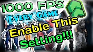 Enable This ONE SETTING To Give you That performance Boost!!!! #PerformanceBoost,#Config#IncreaseFPS
