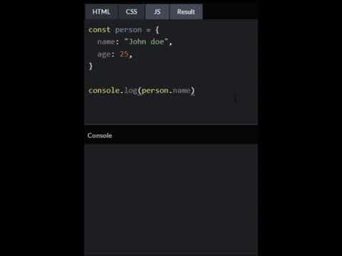 JavaScript: object bracket notation!
