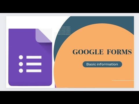 Google forms I Introduction I Easily Create online Forms I English Subtitle Available I