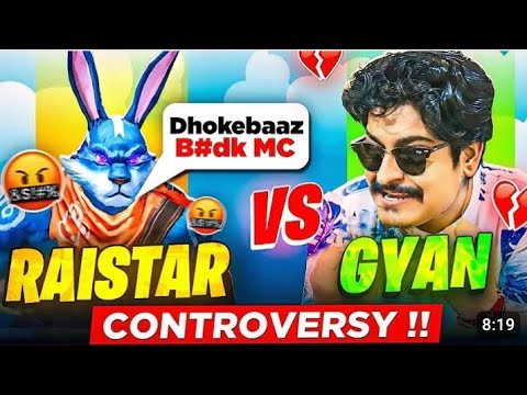 @GyanGaming Why Raister Angry on Gyan Gaming|Raister and Gyan Gaming Controversy@raisterjod5