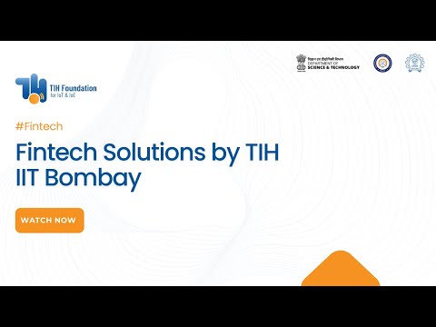 Fintech Solutions by TIH IIT Bombay | Driving Trust, Inclusion & Transparency in Finance