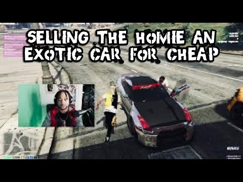 Selling The Homie An Exotic Car For Cheap | GTA 5 RP | Menace RP