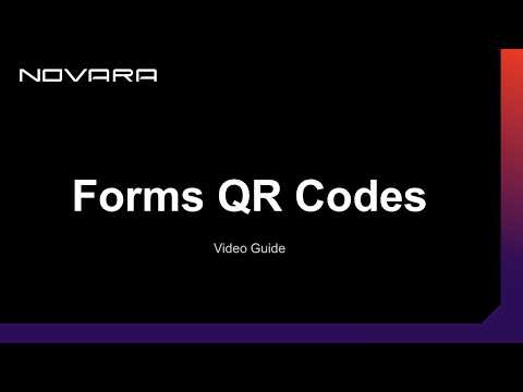 Forms QR Codes
