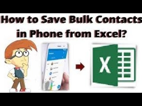 Save Bulk Contact Number In Phone | Simple Trick Works Every Time| Best trick @postman-satyam